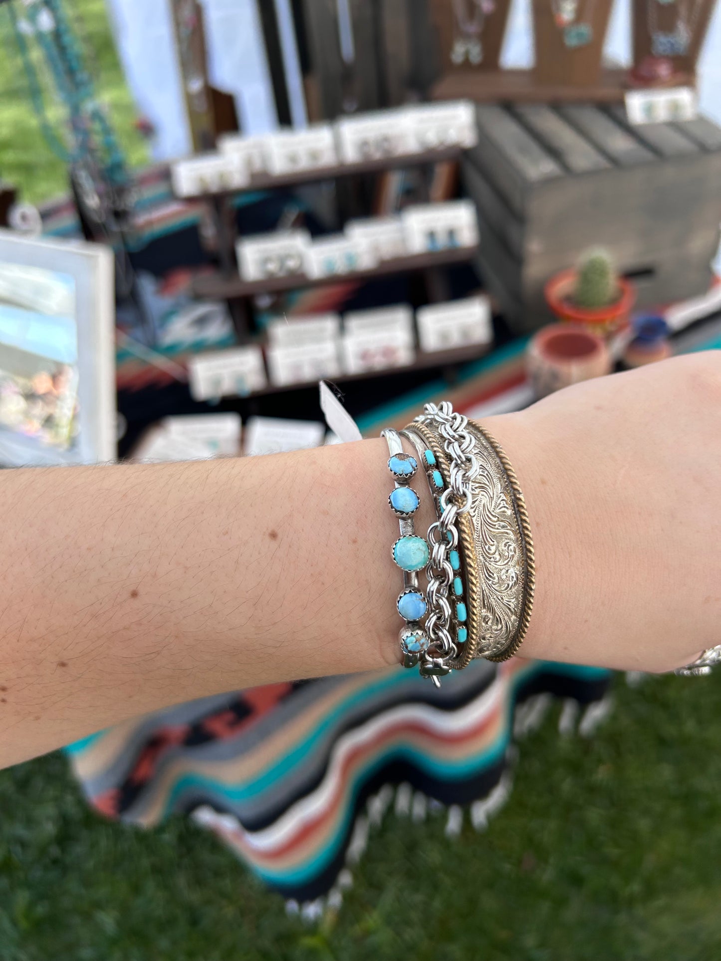 5 stone Golden Hill Cuff