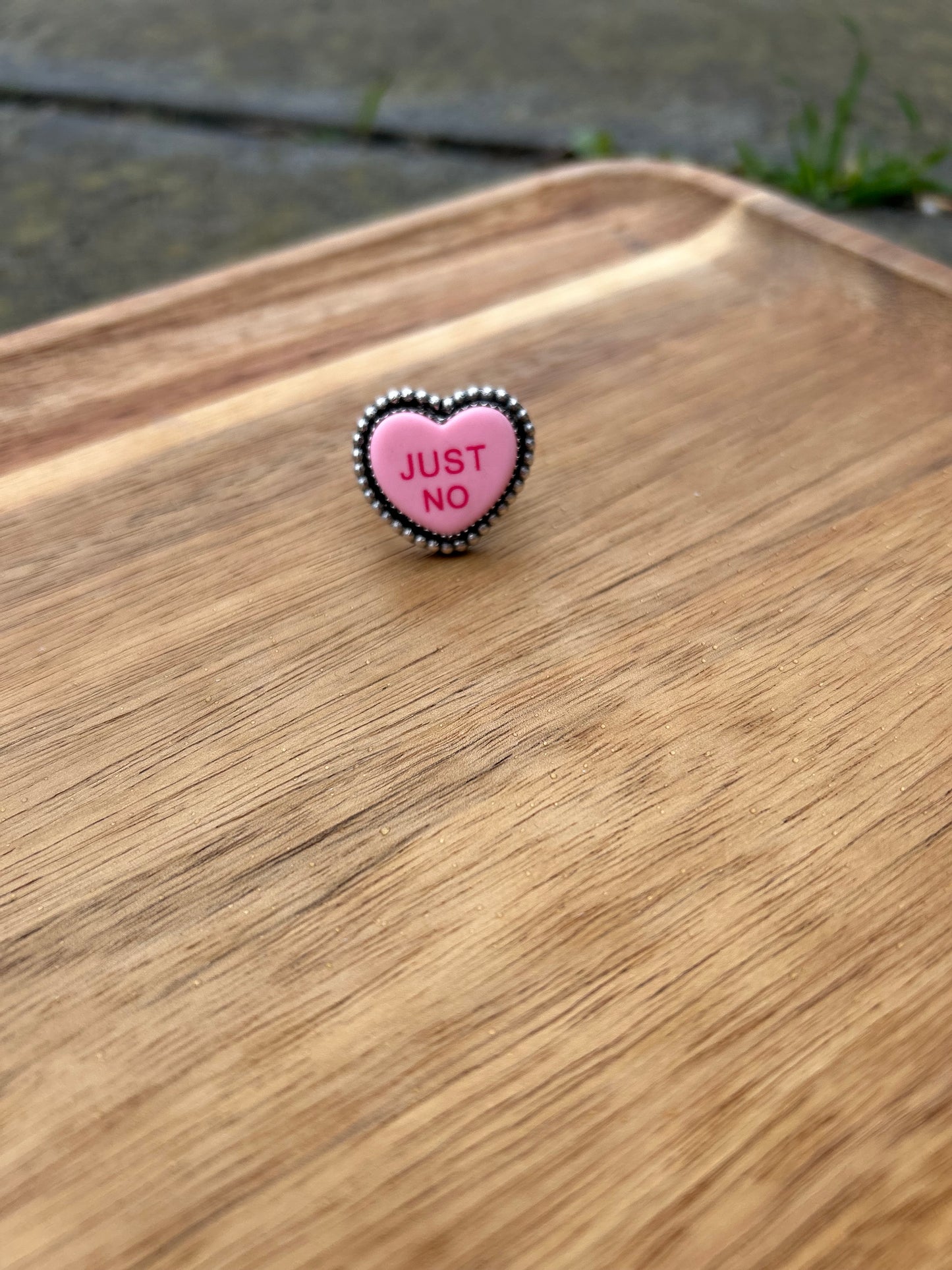 Just No Heart Ring