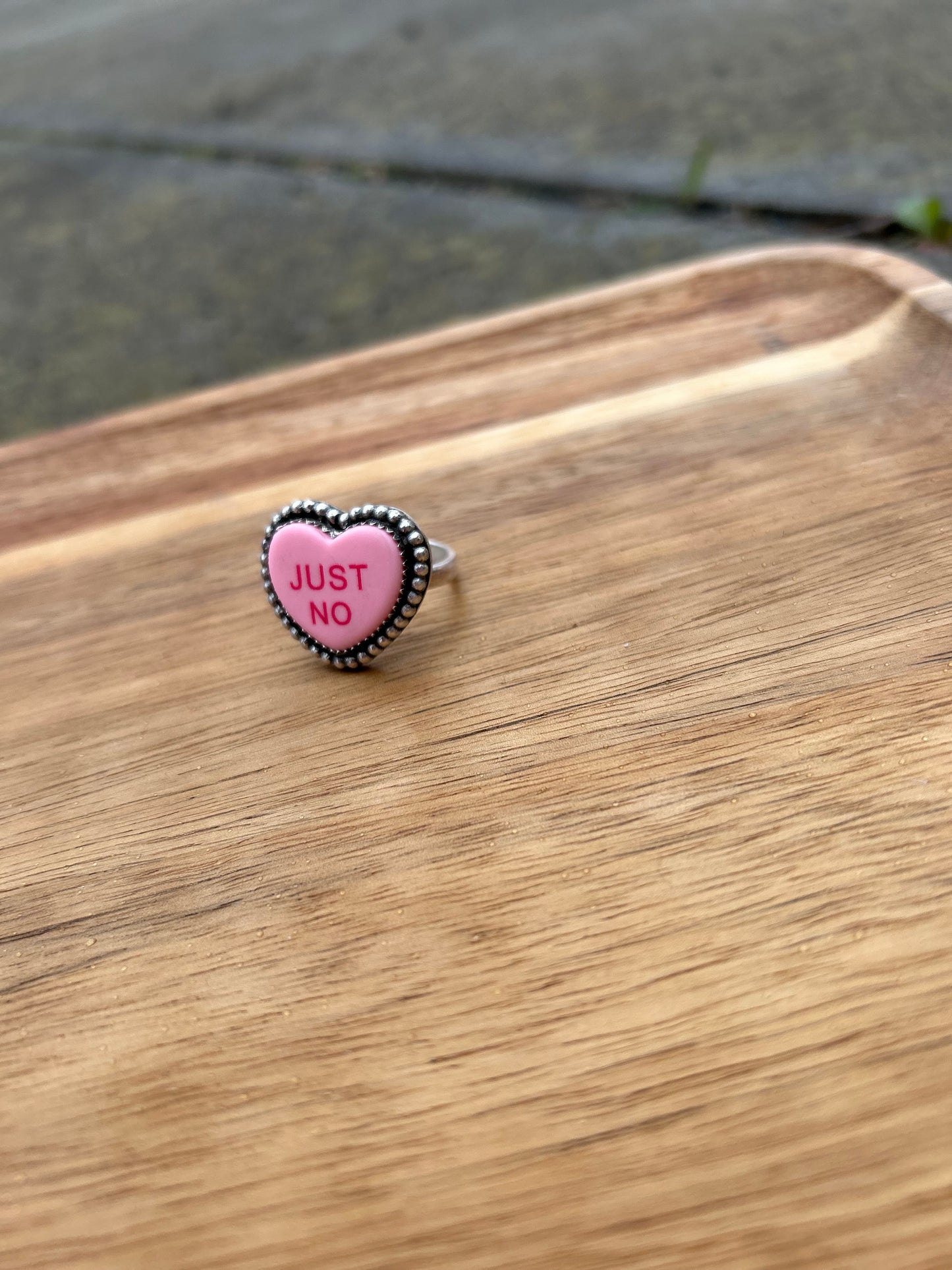 Just No Heart Ring