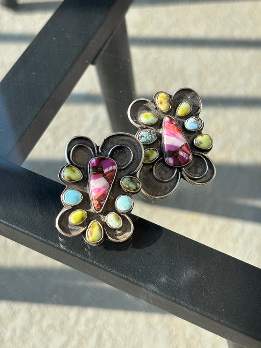Retro Butterfly Earrings