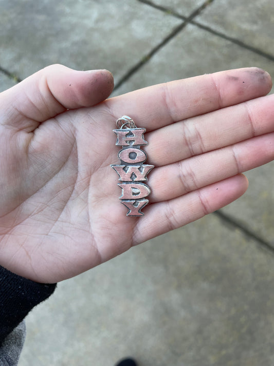 Howdy Partner Pendant