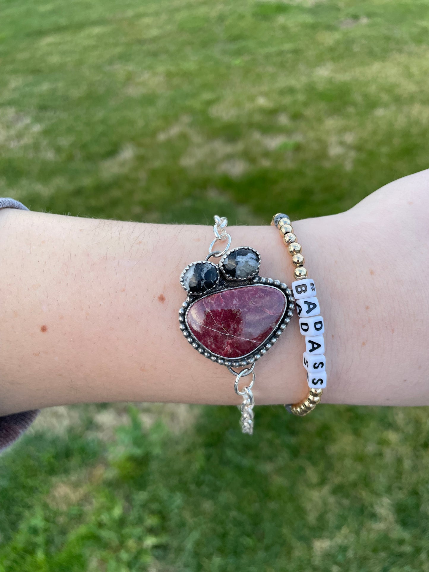 Rhodochrosite and White Buffalo